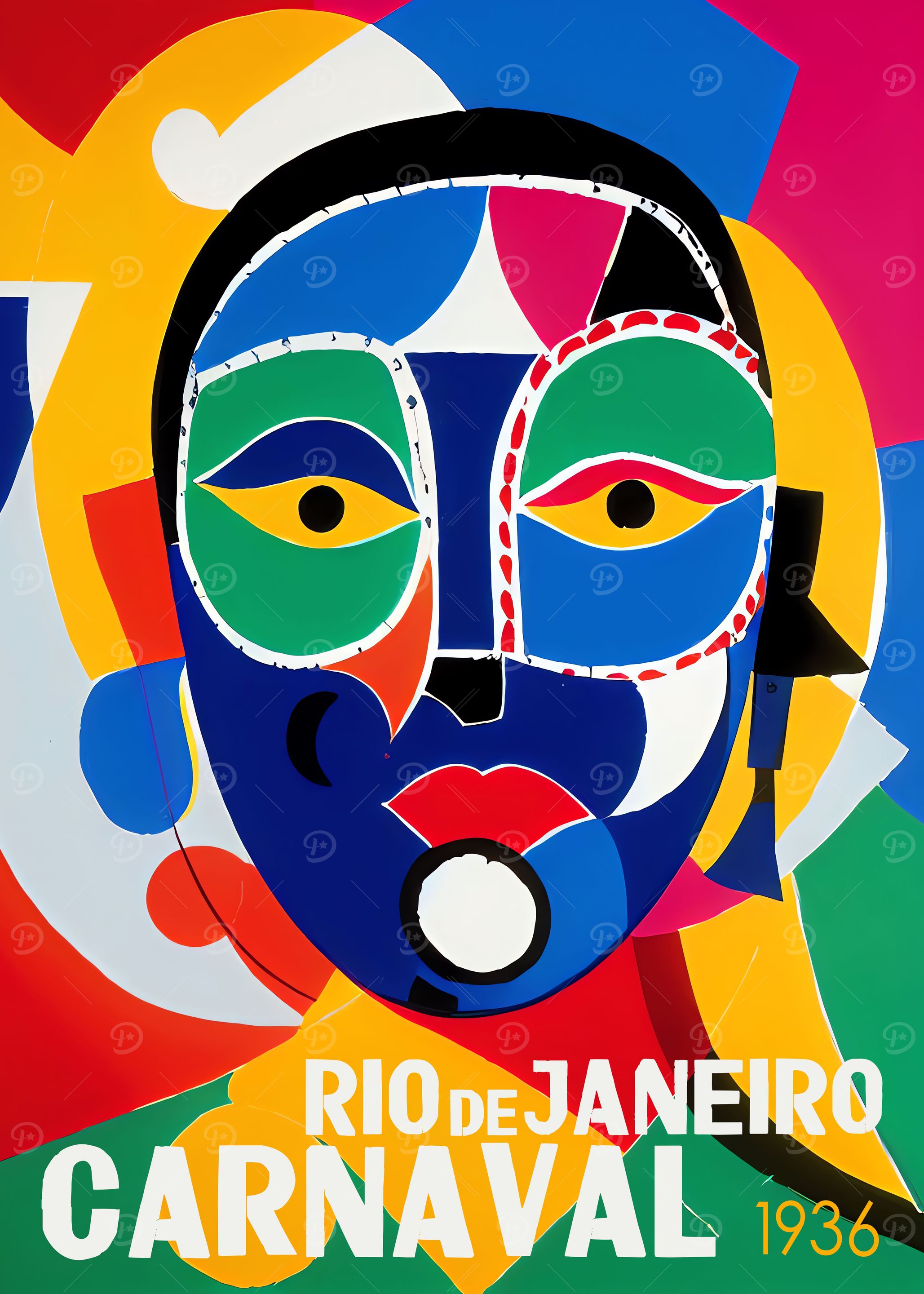Colorful Rio Carnival