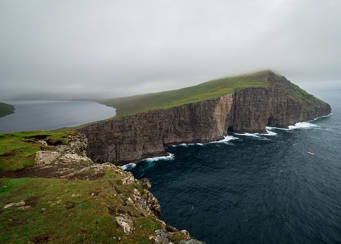 Faroe Islands cliffs
