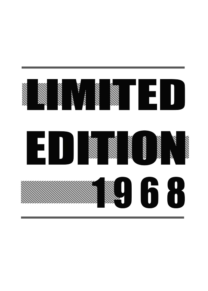 Limited Edition 1968