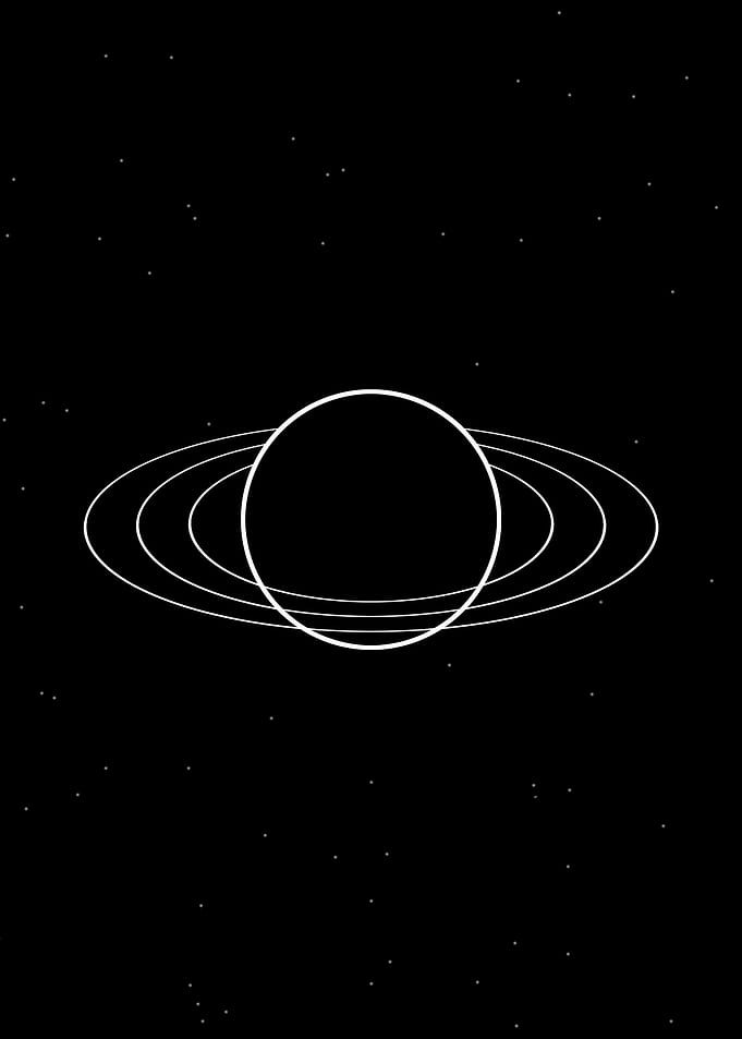 The Planet and Stars Dark