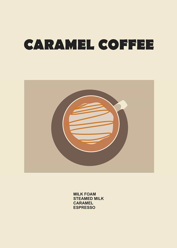 caramel coffee