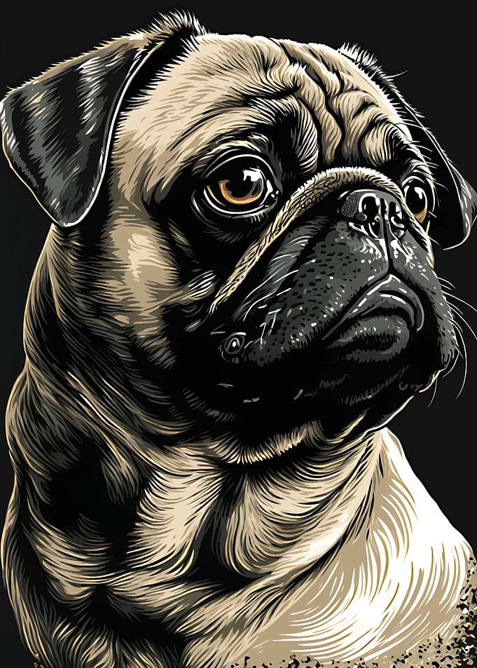 Pug dog