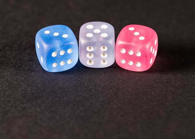 Dice for board game