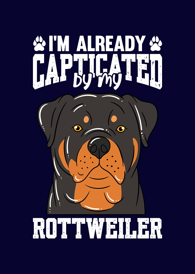 Funny Rottweiler Dog