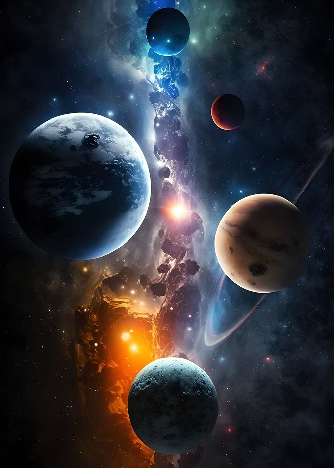 Colorful Galaxy