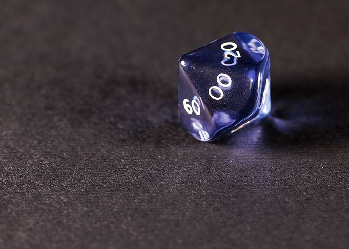Dice for board game