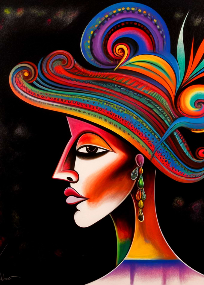 Abstract Woman