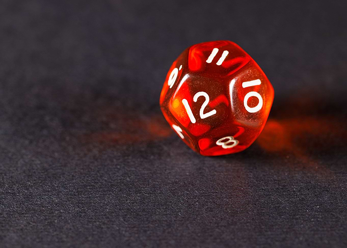 Dice for board game