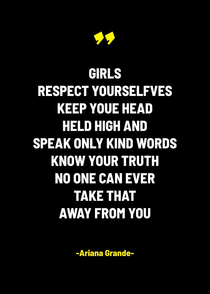 Famous Singer Quotes Girls