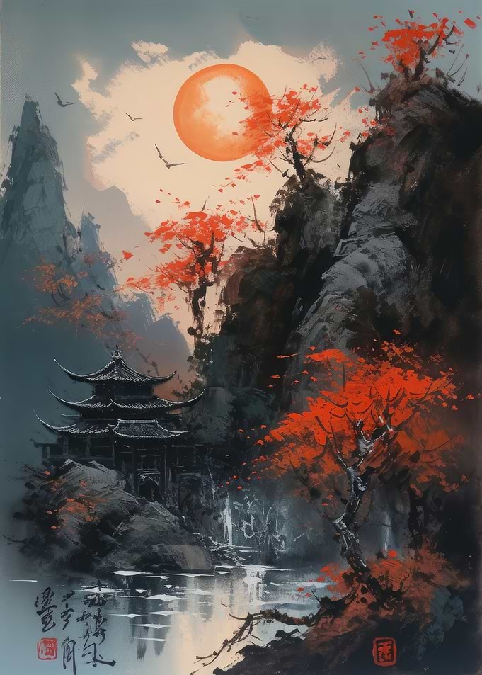 Asian traditional places