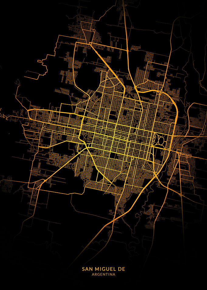 San Miguel de City Map