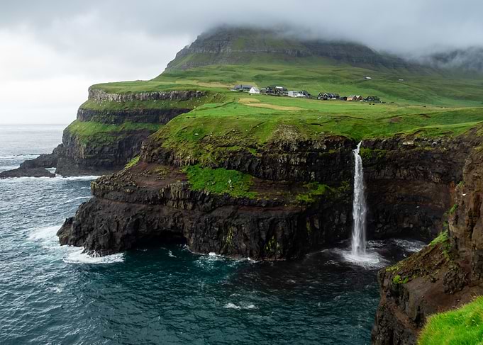 Mulafossur waterfall