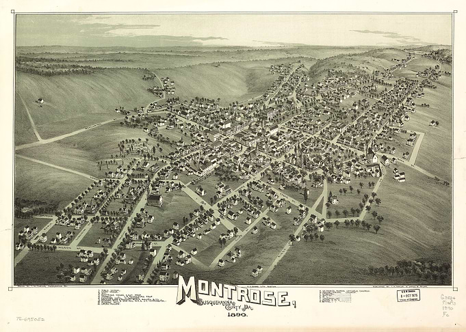 Montrose PA 1890