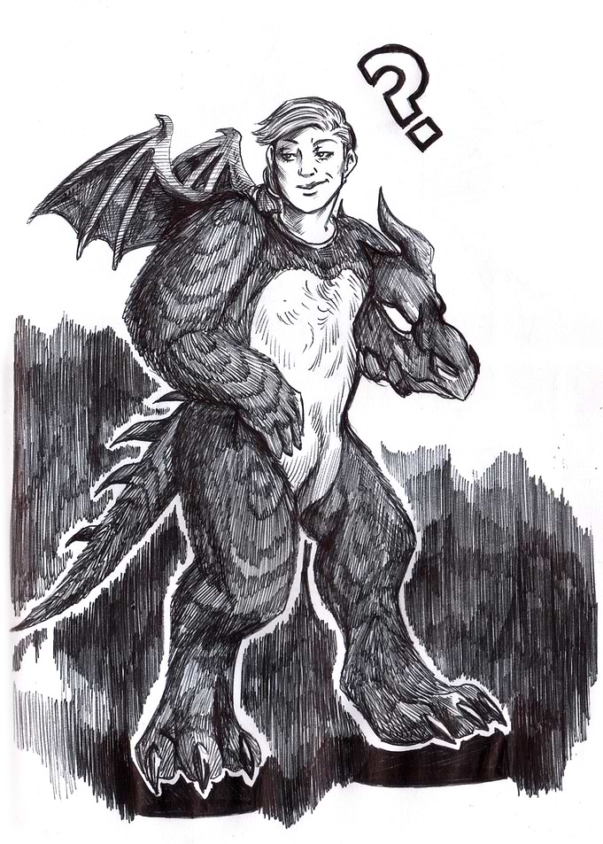 Dragon fursuit