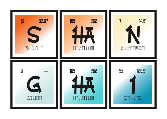 Shanghai Periodic Table