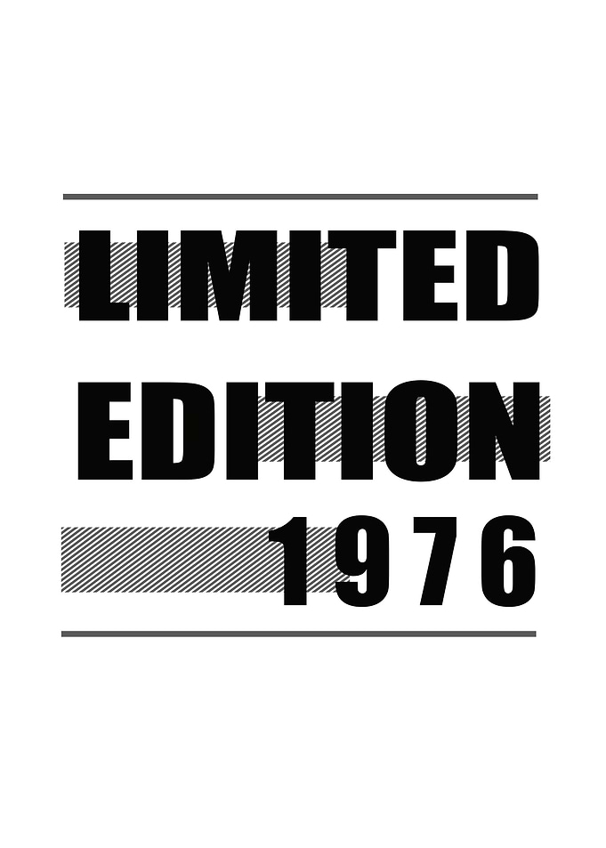 Limited Edition 1976