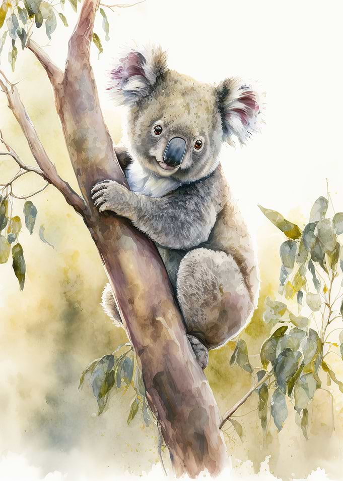 Koala watercolor