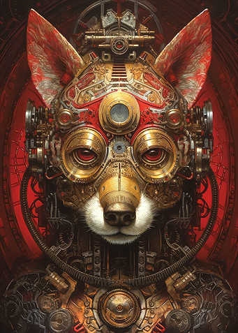 Biomechanical Dog 1