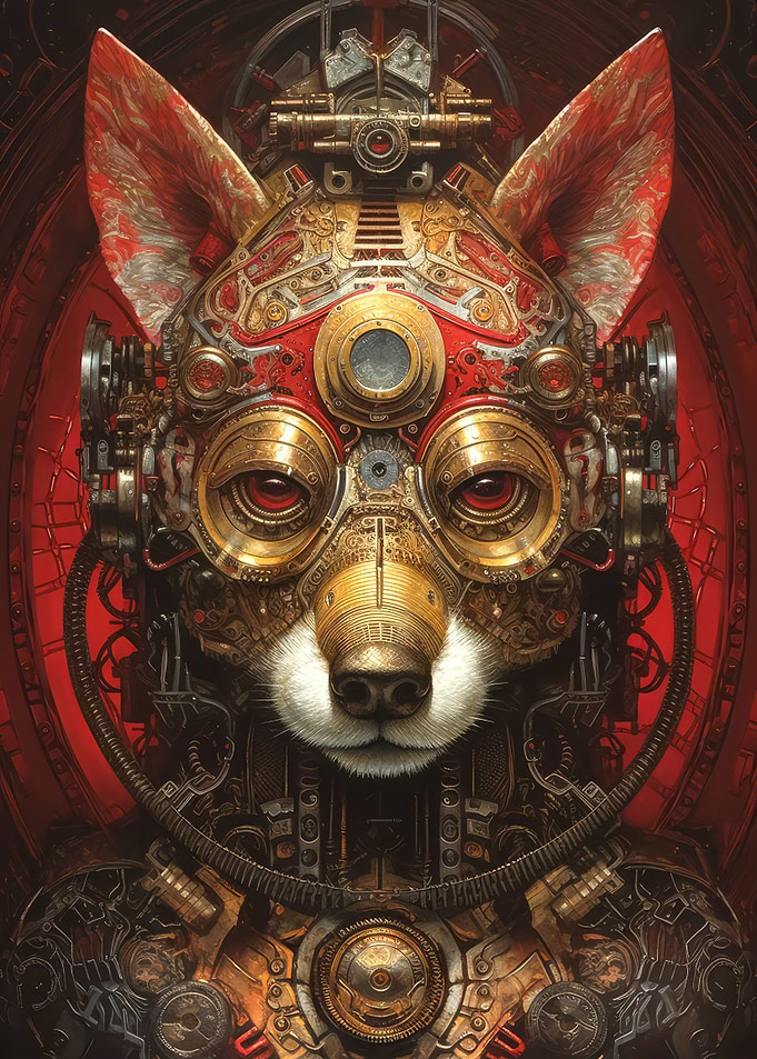 Biomechanical Dog 1
