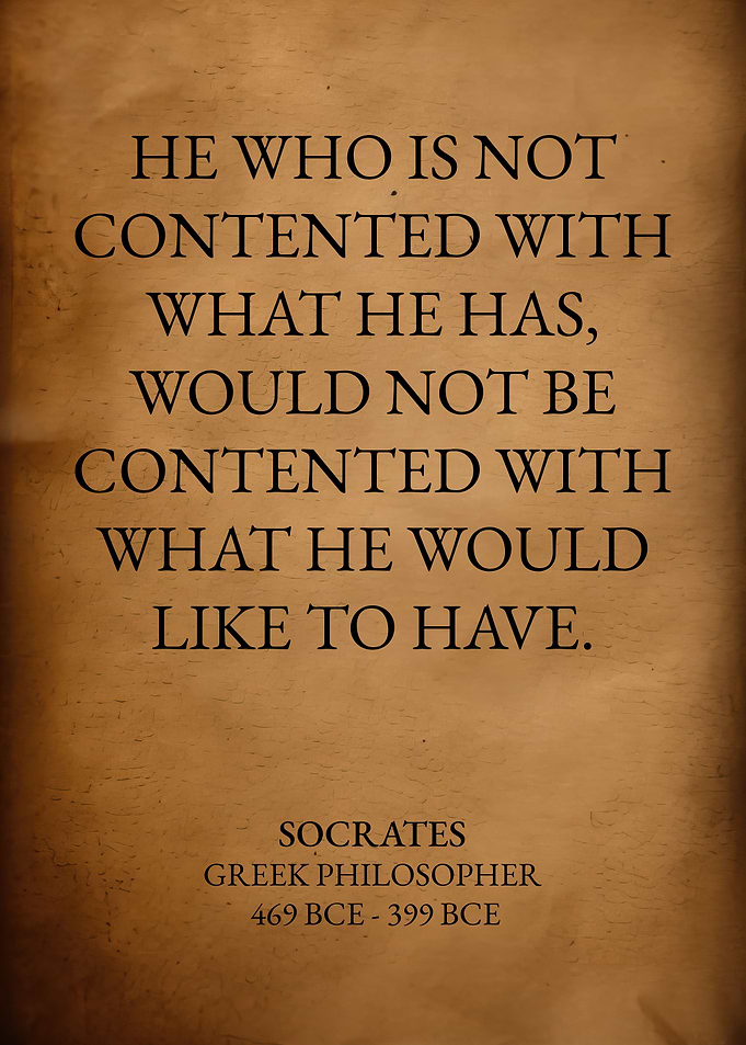 Content With What Is Had