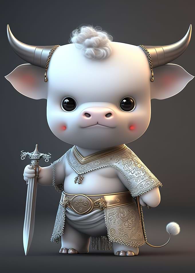 cute bull
