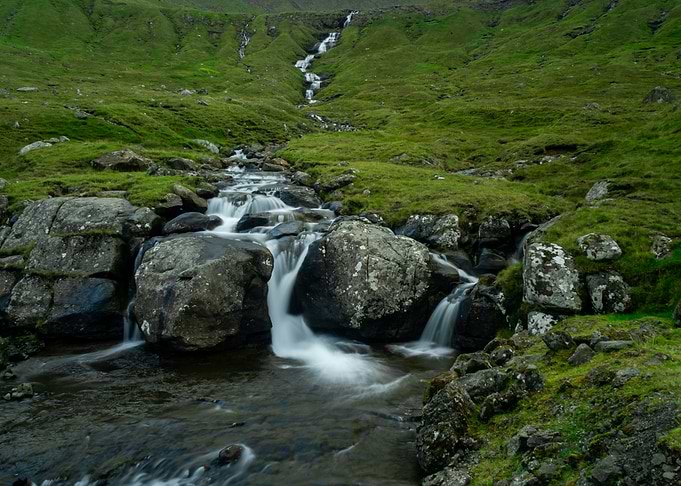 Waterfall of Faroe Islands