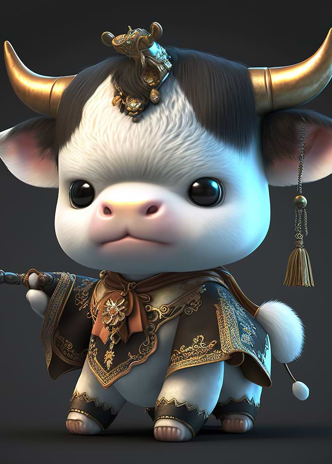cute bull