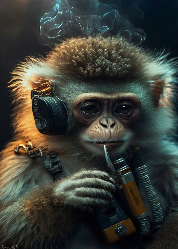 Melancholic Monkey