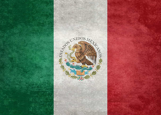 Mexican Flag of Mexico