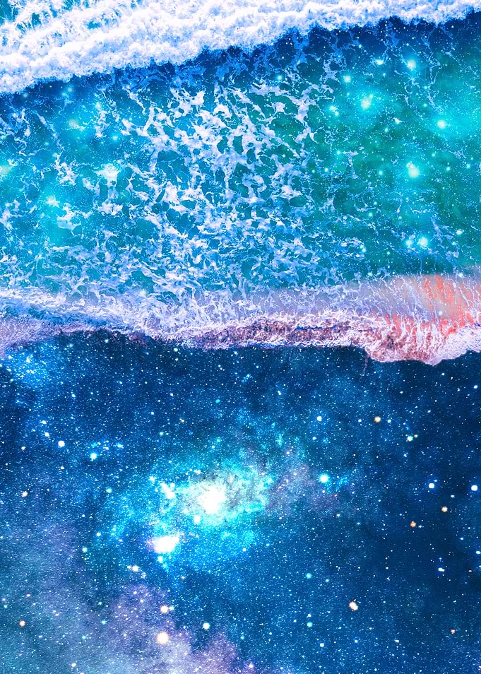 Cosmic Ocean Waves