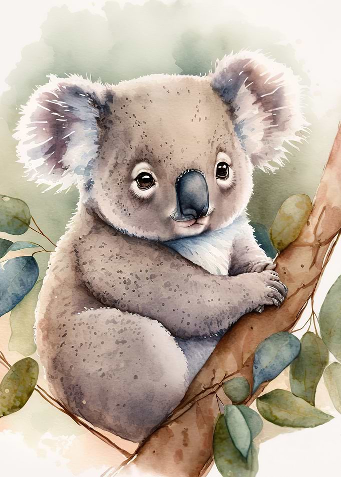 Koala watercolor