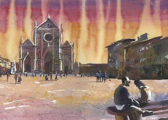 Florence Italy church art