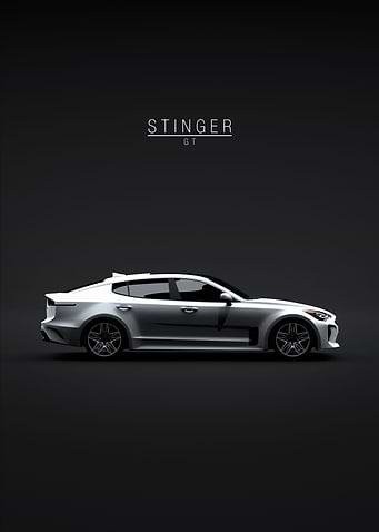 2022 Kia Stinger GT White
