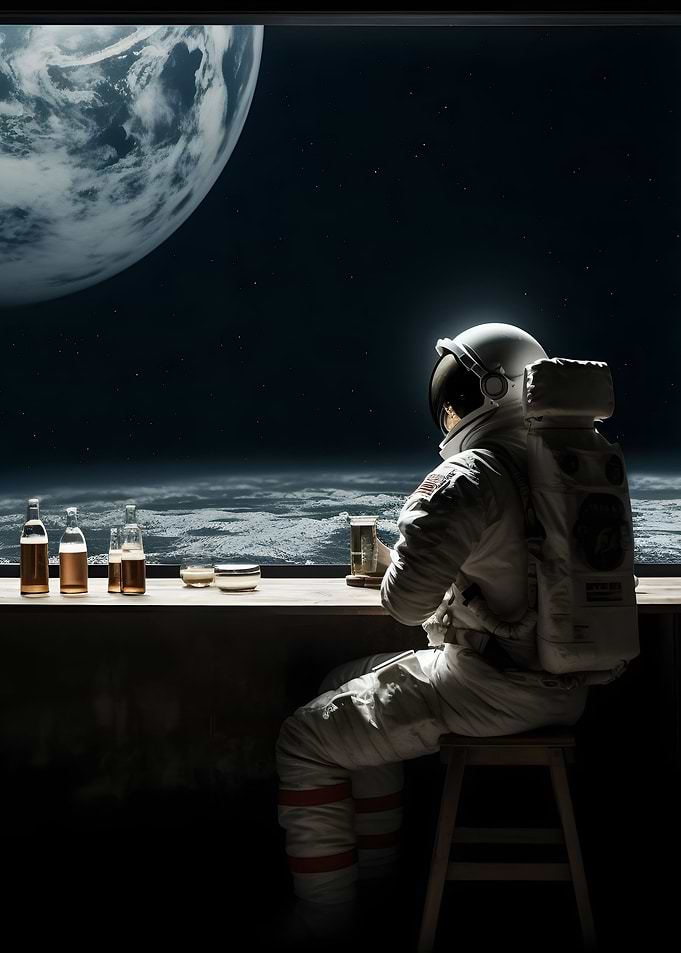 Beer on Moon