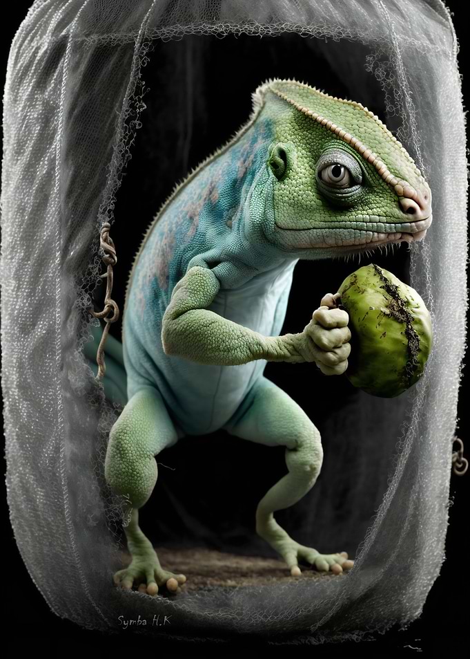 The acrobatic Chameleon
