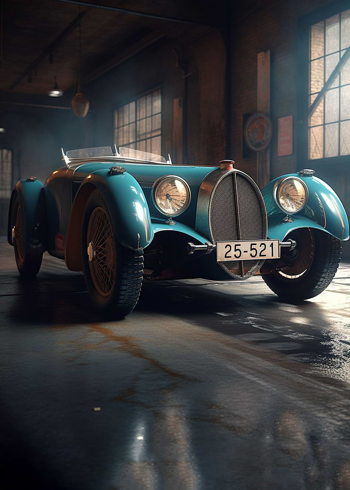 Buggy Blue