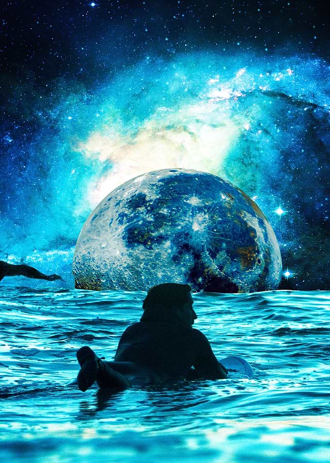 Surfing in Outer Space