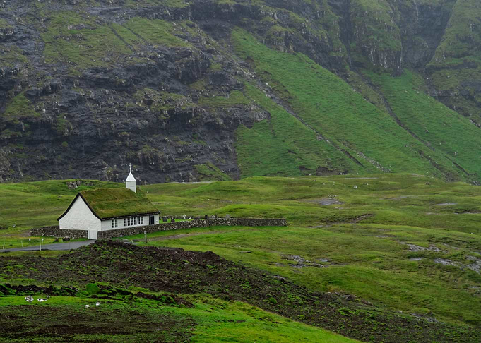 Green Faroe Islands