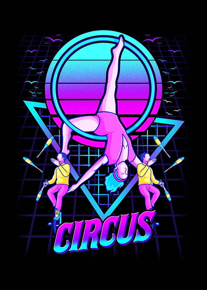 Circus Aerialist Trapeze