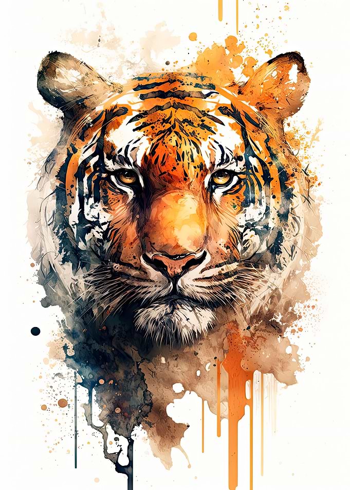 Wild Jungle Tiger