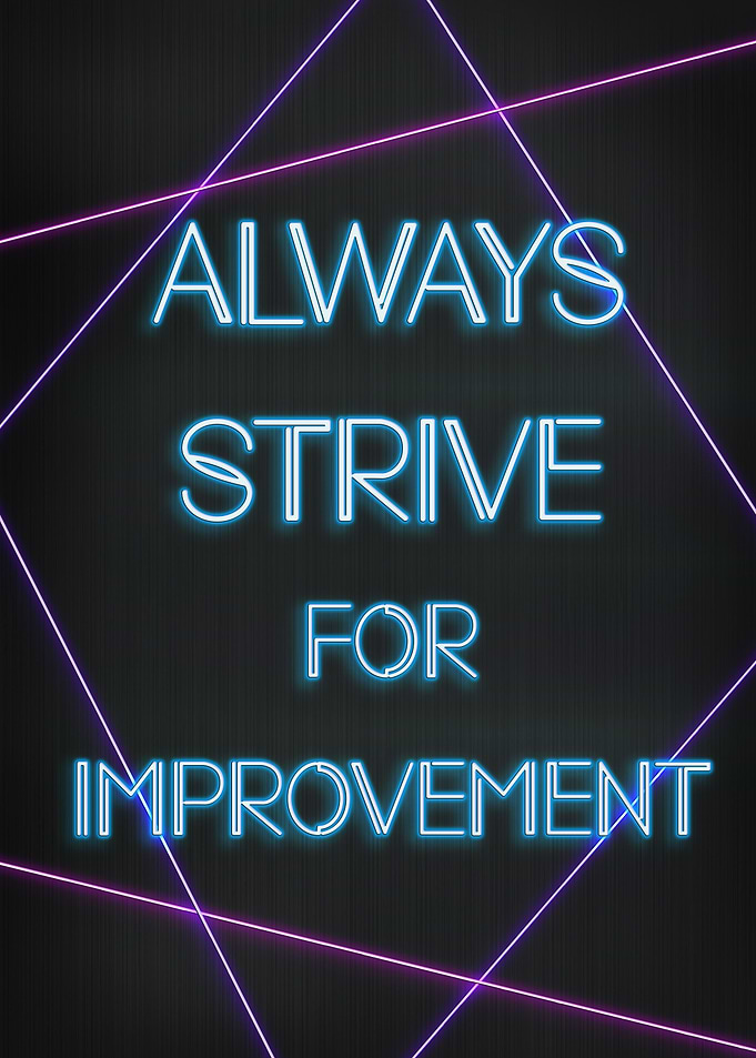 Always strive