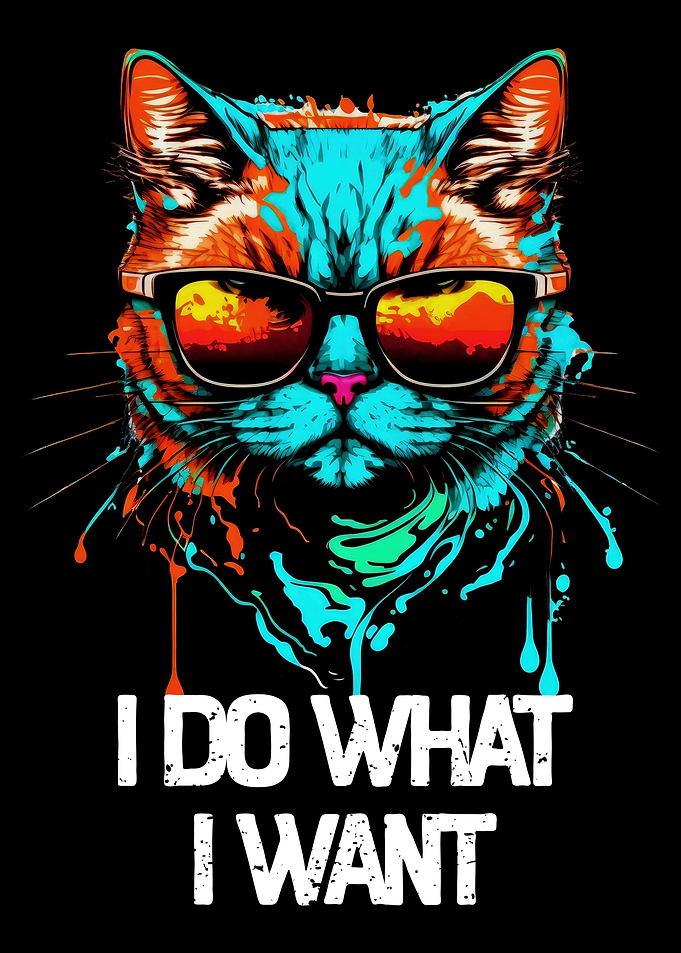 I Do What I Want Cat