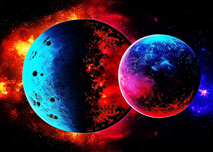 the planets