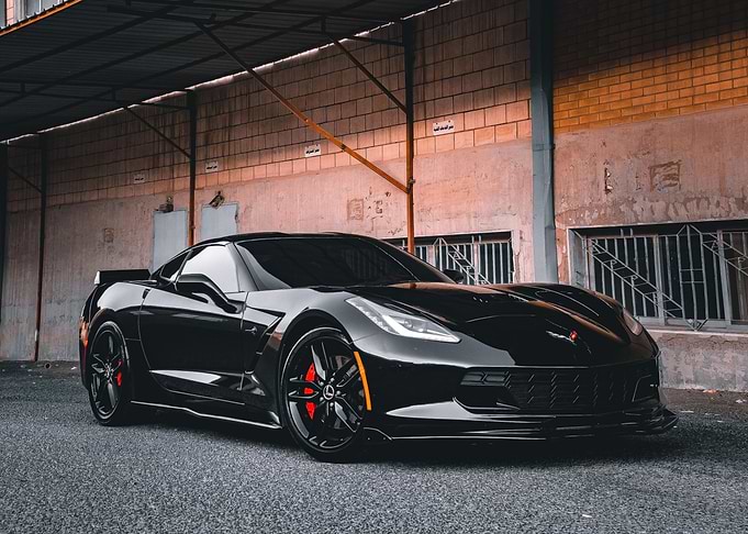 Black McLaren Sportcar