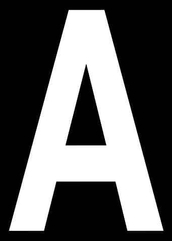 Letter A