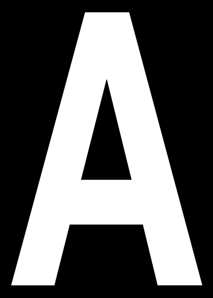 Letter A