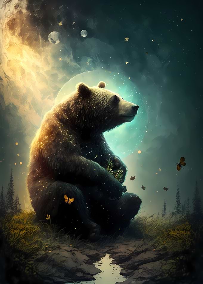 Bear Playful