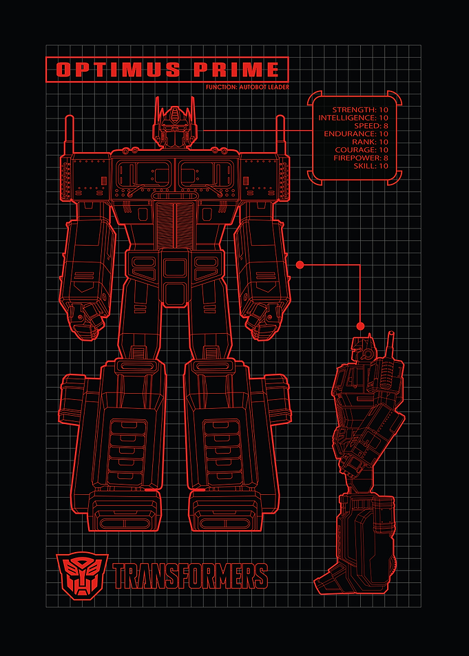 Optimus Prime Red