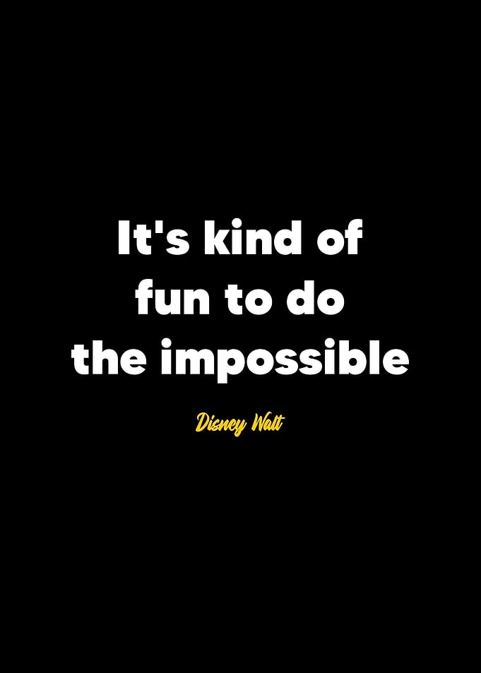 Walt Disney Quote