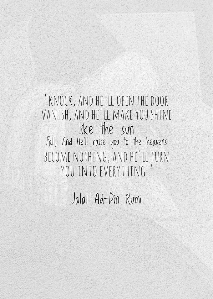 Jalal AdDin Rumi Quote